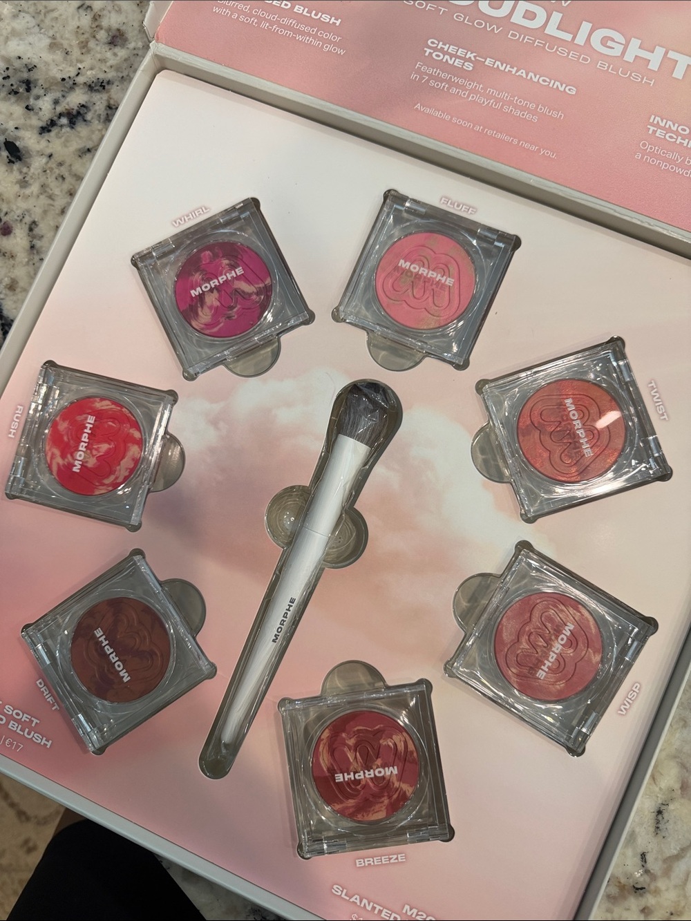 Morphe Blush SET! Cloudlight Soft Glow Blush